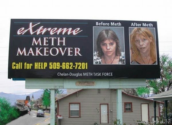 Extreme meth makeover