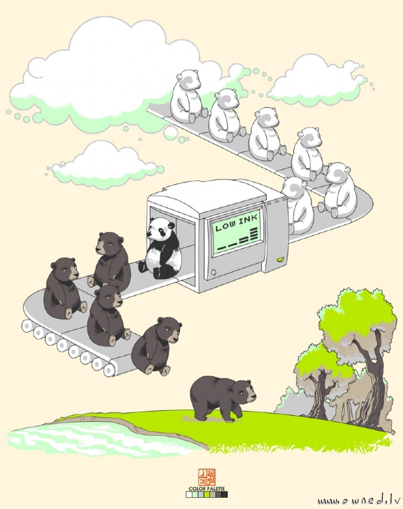 How pandas were made
