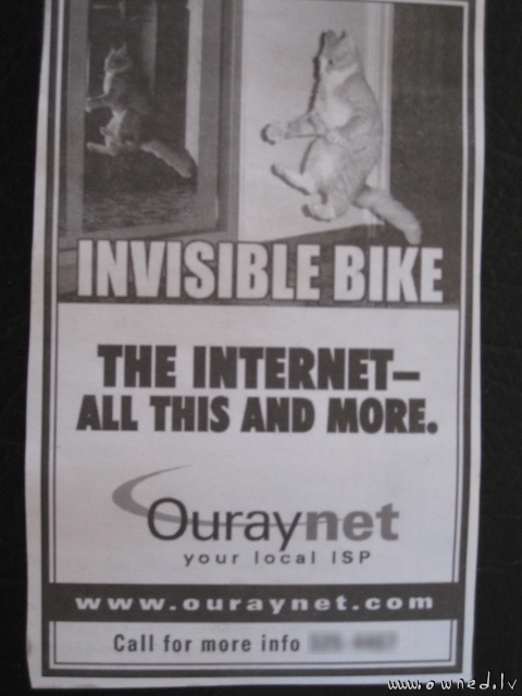Funny ISP advert