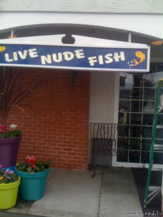Live nude fish