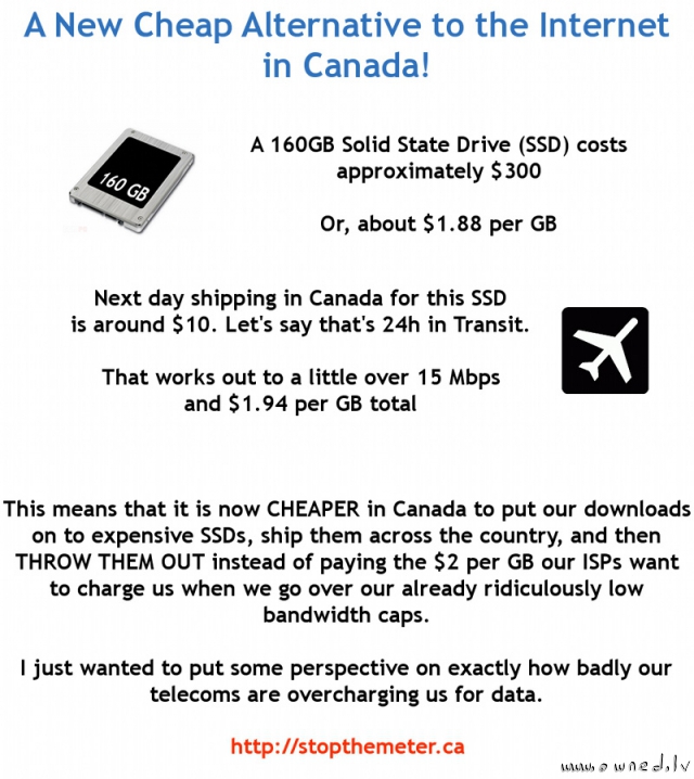 A new cheap alternative to the internet in Canada