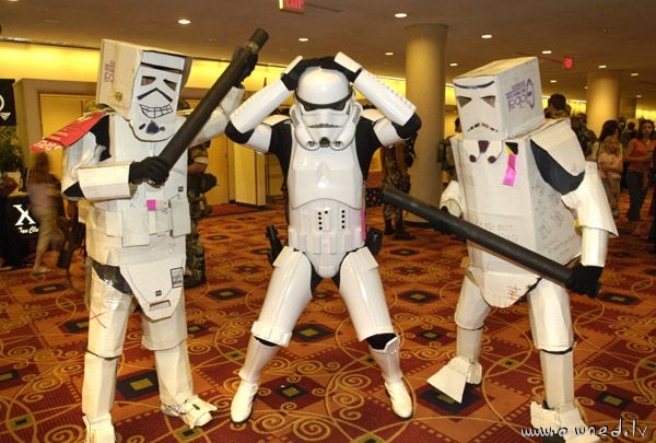 Star Wars Imperial stormtroopers