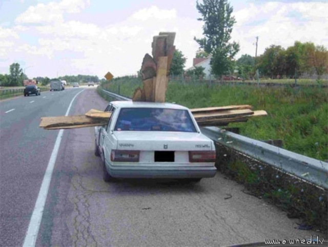 How to transport timber