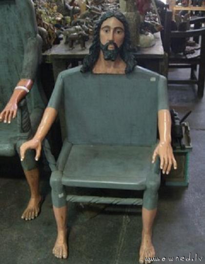 The Jesus chair