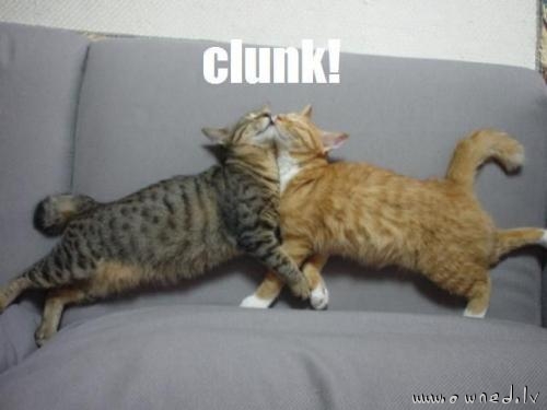 Clunk! Crash
