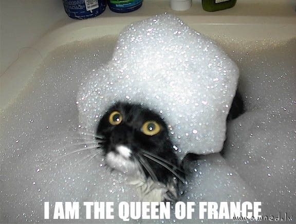 I am the Qeen of France