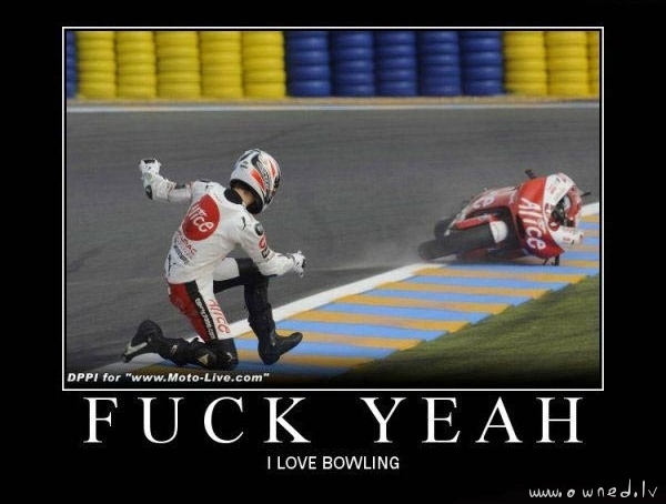 I love bowling