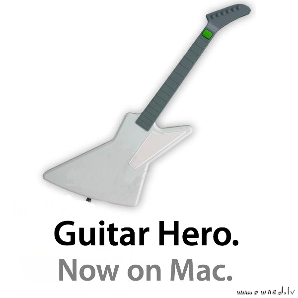 Guitar hero on mac
