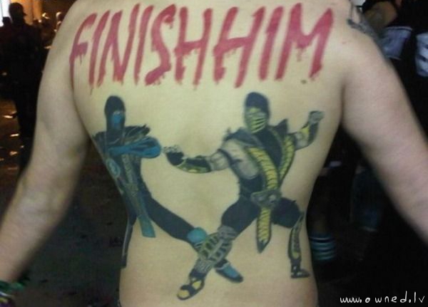 Mortal Kombat tattoo