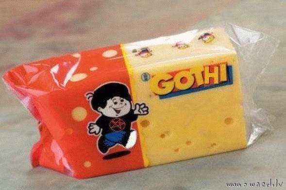 Goth cheese