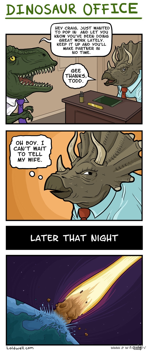 Dinosaur office