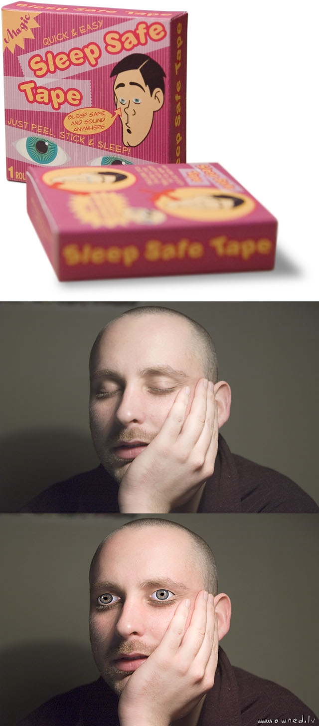 Sleep safe tape