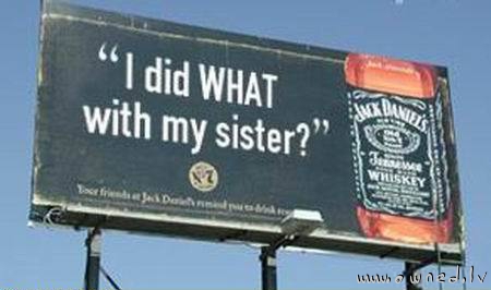 Jack Daniels advert