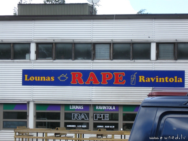 Rape bar