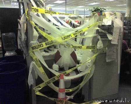 Office prank