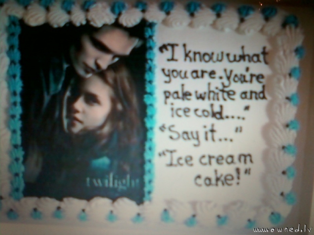 Twilight cake