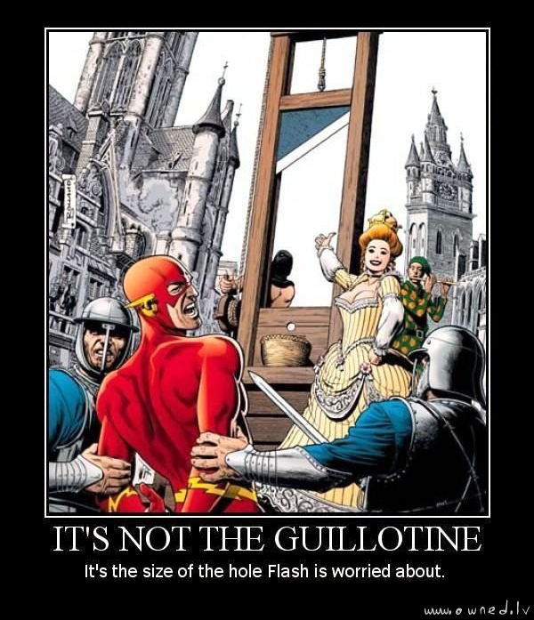 Its not the guillotine