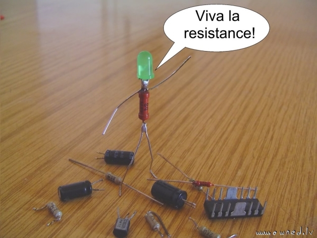 Viva la resistance