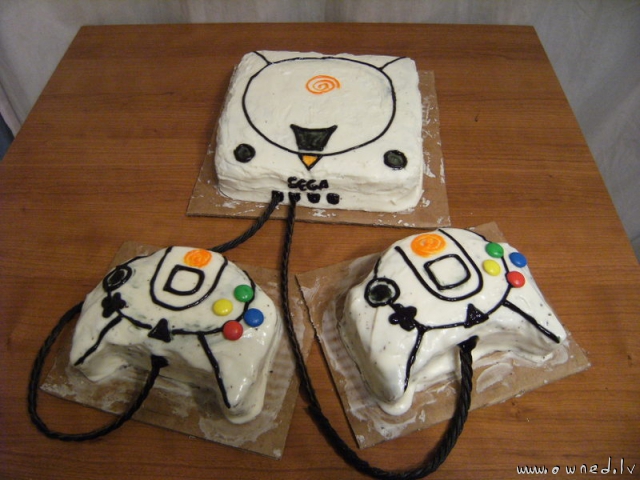 Dreamcast cake