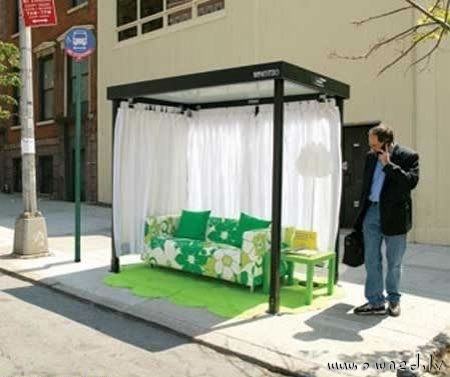 The coolest bus stop in the world