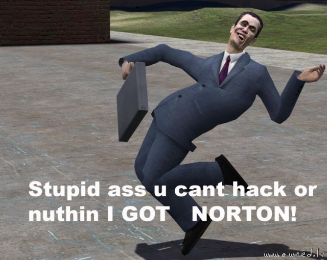 I got Norton !