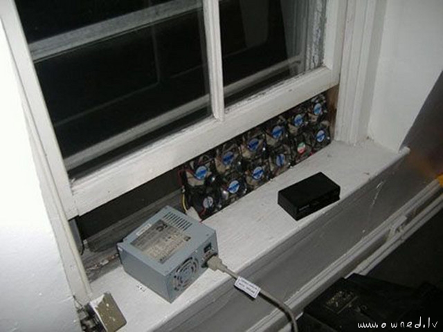 Ghetto air conditioner