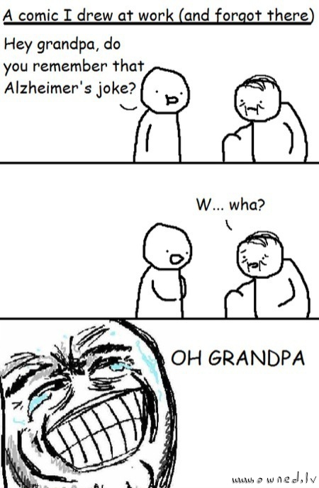 Alzheimer joke