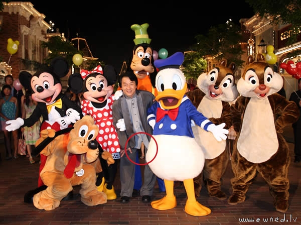 Jackie Chan in the Disneyland ...